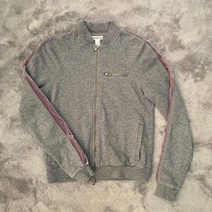 Gray Zippered Jacket